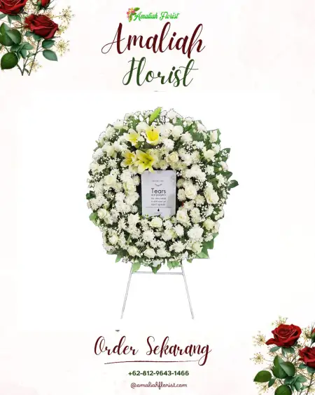 Krans Bunga Duka binuang